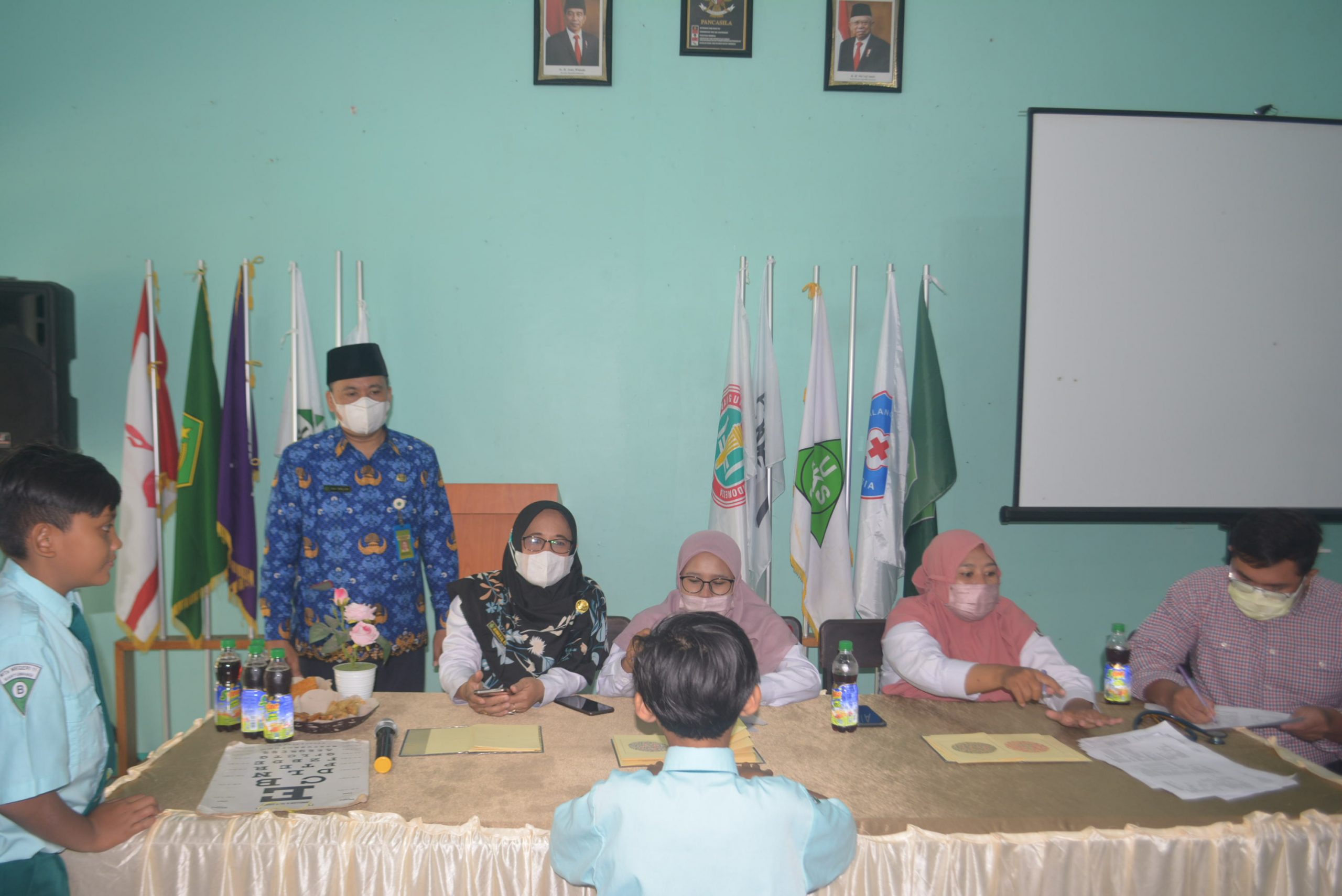 Gelar Skrining Kesehatan Siswa, MTsN 11 Banyuwangi Gandeng Puskesmas Kalibaru