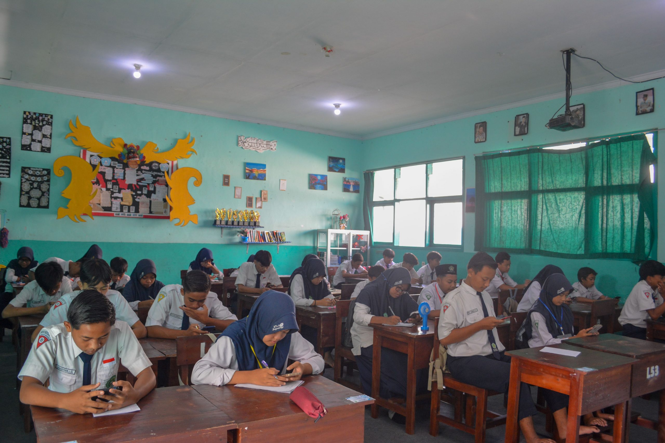 Mantapkan Pembelajaran, MTsN 11 Banyuwangi Selenggarakan PTS & PAS Genap